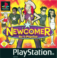 Newcomer: Be A Popstar PAL Playstation PAL box art
